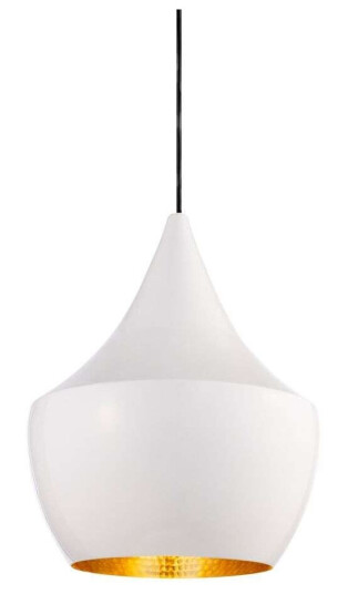 Tom Dixon Beat Light Fat LED Pendel White