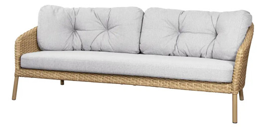 Cane-line Ocean putetrekk hvitt til 3-seters sofa Cane-line Ocean putetrekk hvitt til 3-seters sofa