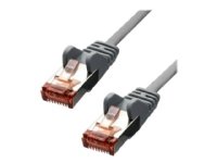 ProXtend - Koblingskabel - RJ-45 (hann) til RJ-45 (hann) - 7 m - 5.8 mm - foliebelagt uskjermet tvinnet kabelpar (F/UTP) - CAT 6 - formstøpt, uten hindringer, flertrådet - grå