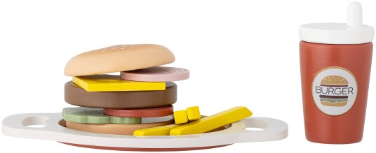 Bloomingville MINI Jools Play Set, Food, Brown, MDF 82058514