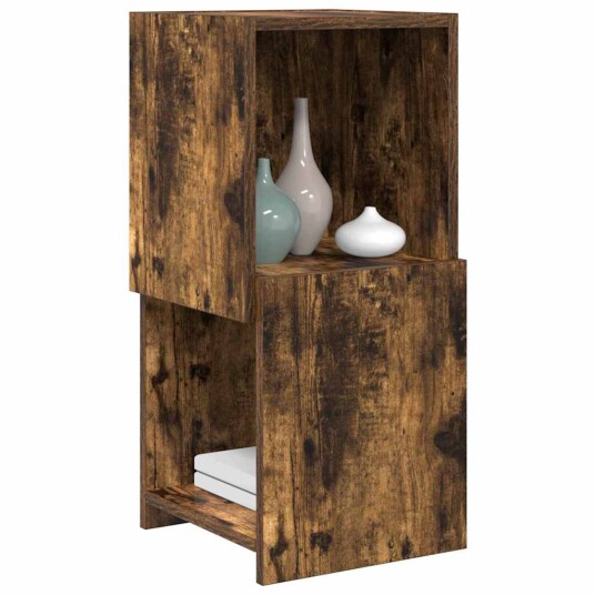  Hjørneskap Hvit 30,5x30x65cm Konstruert tre