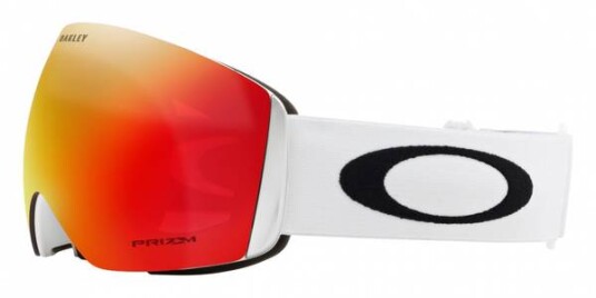 Oakley Flight Deck L Skibrille med Prizm Snow Torch Iridium Hvit Oakley Flight Deck L Skibrille med Prizm Snow Torch Iridium Hvit