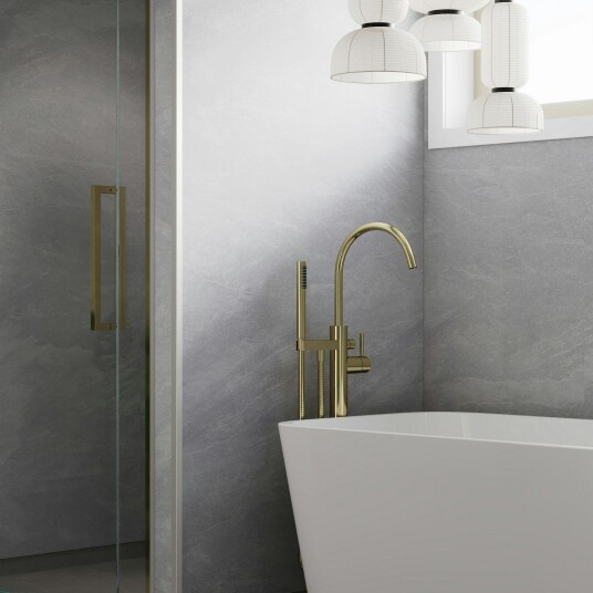 Fibo Baderomspanel 1035 Silver Slate 11x620x2400mm