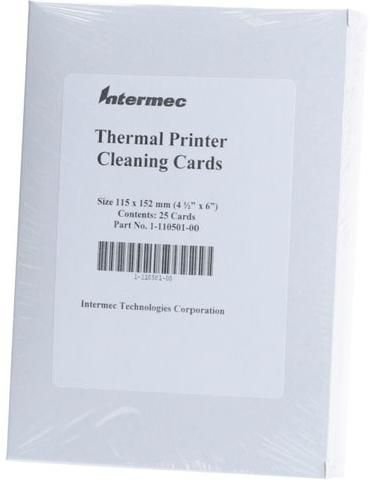 HONEYWELL CLEANING CARD 4IN LOT 25 IN PRNT