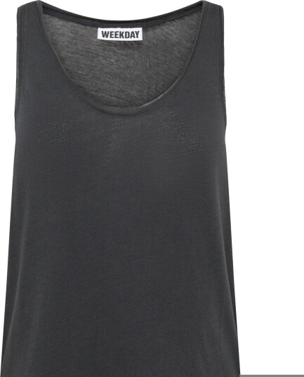 Weekday Tank Top Grey XXS