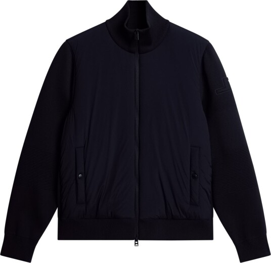 J. Lindeberg Ebbe Tech Knit Hybrid Black M J. Lindeberg Ebbe Tech Knit Hybrid Black M