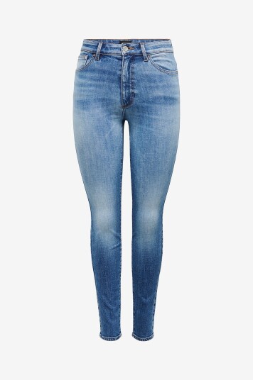 Only Jeans onlForever Icon HW SK Lak Dnm Rea47 Blå