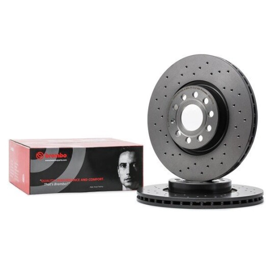 Bremseskive BREMBO 09.9772.1X Bremseskive BREMBO 09.9772.1X
