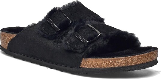 Birkenstock Arizona Shearling Leve Black Laf Black 36