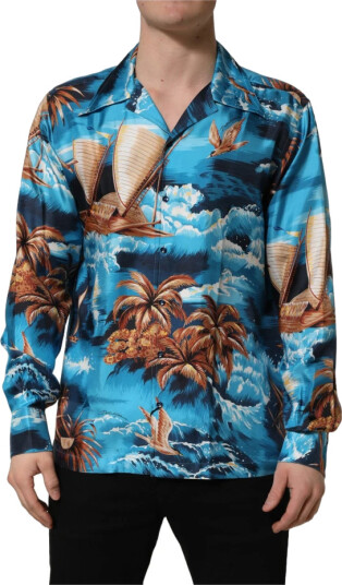 Dolce & Gabbana Herre Skjorter Flerfarget M,