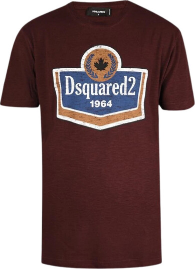 Dsquared2 Herre Topper Rød L, Dsquared2 Herre Topper Rød L,