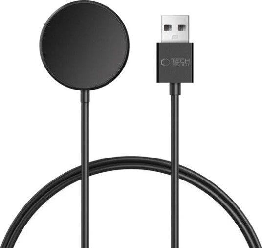 Tech Protect MC03 UltraBoost Inductive Charger for Samsung Galaxy Watch Black