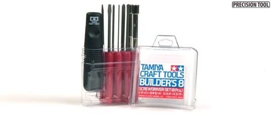 Tamiya Builder´s 8 Screwdriver Set