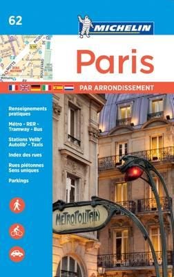 Paris par arrondissement  Michelin City Plan 062  City Plans