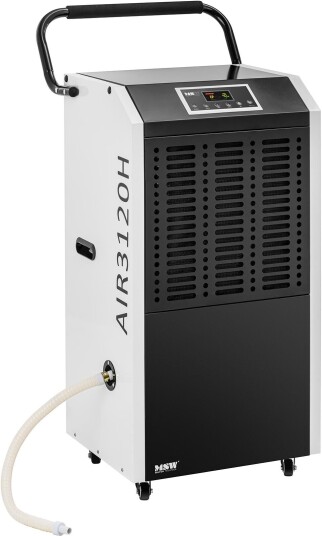 MSW Avfukter 138 l / 24 timer 120 170 m² 1129 m³/t med håndtak 10062137 MSW Avfukter 138 l / 24 timer 120 170 m² 1129 m³/t med håndtak 10062137