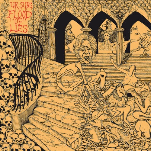 U.K. Subs Flood of Lies CD U.K. Subs Flood of Lies CD