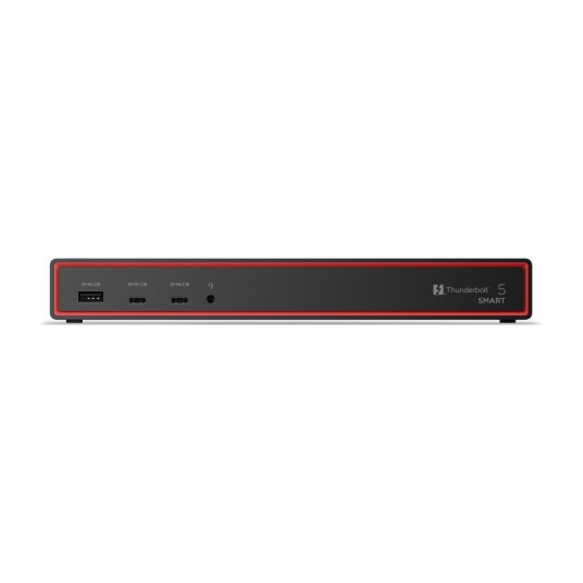 Lenovo ThinkPad Thunderbolt 5 Smart Dock 7500 dokkingstasjon svart 40BA0265EU Lenovo ThinkPad Thunderbolt 5 Smart Dock 7500 dokkingstasjon svart 40BA0265EU