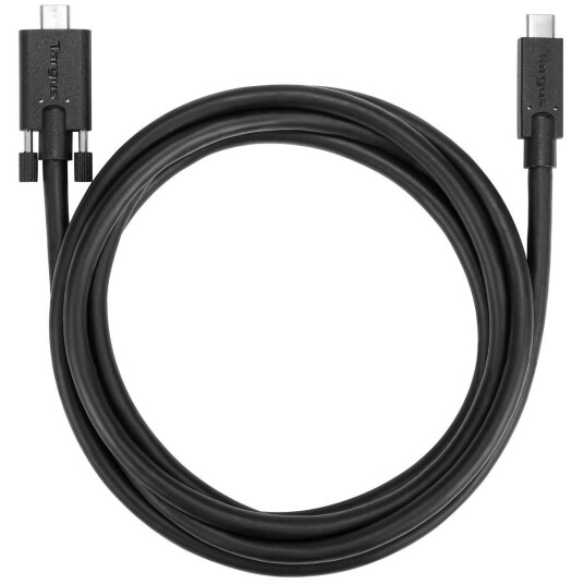 Targus USB type C-kabel - 24 pin USB-C til 24 pin USB-C - 1.8 m Targus USB type C-kabel - 24 pin USB-C til 24 pin USB-C - 1.8 m