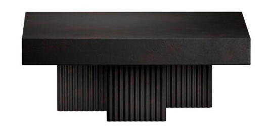NORR11 Gear Firkantet Salongbord Magnesiumoksid/jord