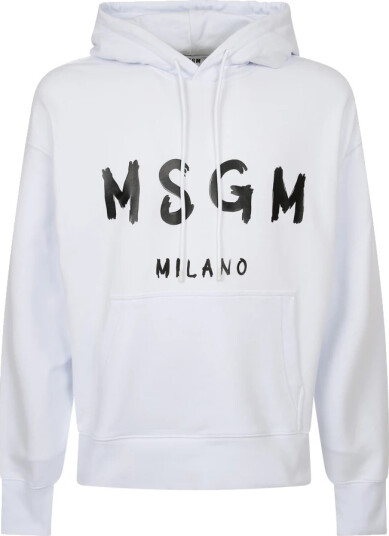 Msgm Herre Gensere & Hettegensere Hvit L,