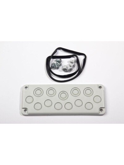 FIBOX Flange set mb 10889-pm size 2 8xm20+5xm16/26 FIBOX Flange set mb 10889-pm size 2 8xm20+5xm16/26