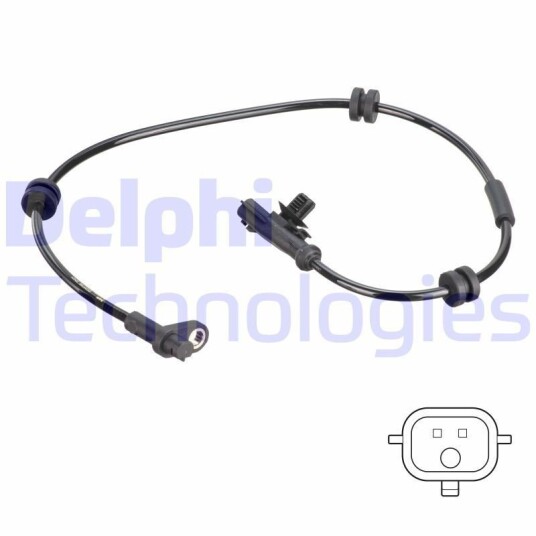 Sensor, ABS DELPHI SS20766