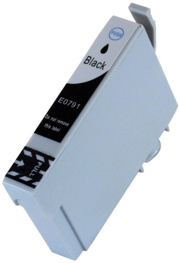 Kompatibel med T0791 Blekkpatron svart for Epson