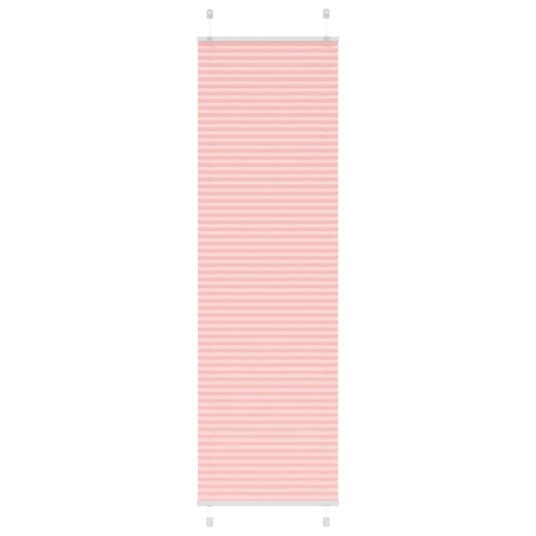 plisségardin Rosa 65x200 cm Stoff Bredde 64,4 Polyester