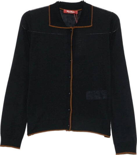 Max Mara Studio Dame Strikkevarer Svart XS,