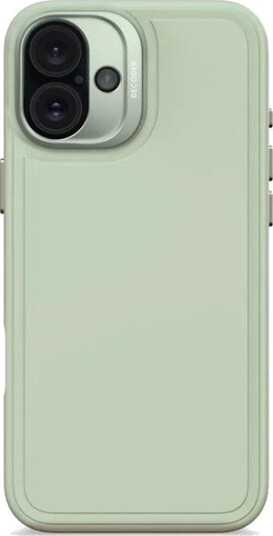 Decoded AntiMicrobial Silicone StacksBackcover for iPhone 16 Plus Mint Green