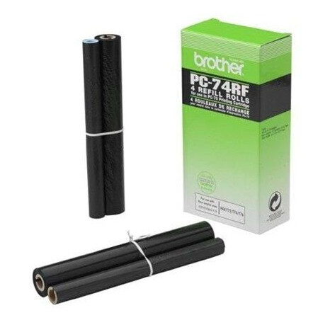 Brother PC74RF - Thermo Transfer Roll - Skriverbånd Svart