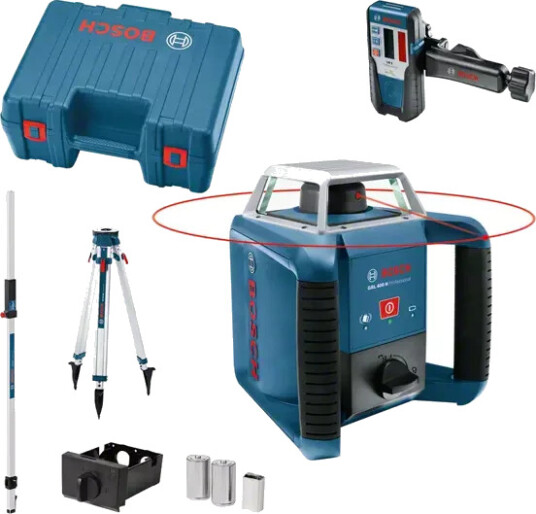 Bosch GRL 400 H Set Professional Rotasjonslaser i transportkoffert