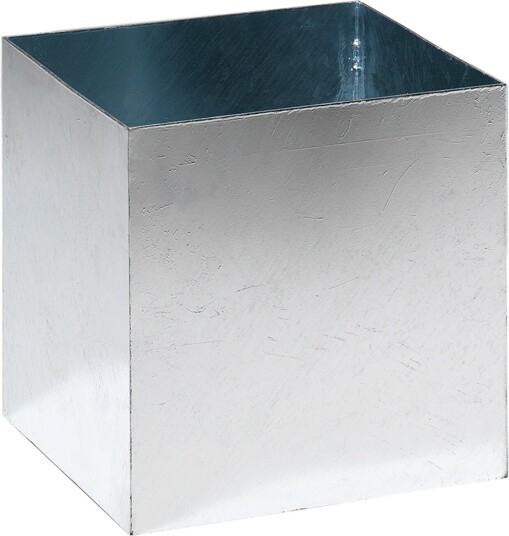 Smd Design Jorda Galvaniserad 30x30x30 Cm Krukker Sølv