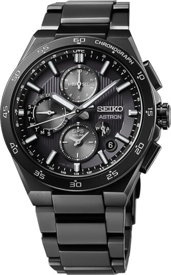 Seiko Herreklokke SSH155J1 Astron Sort/Titan Ø43.3 mm Seiko Herreklokke SSH155J1 Astron Sort/Titan Ø43.3 mm