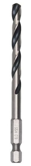 Bosch HSS PointTeQ sekskantbor 6,0mm 10-pakning for metaller
