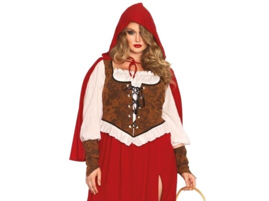 Boland Traciks Woodland Rødhætte Kostume Plus LA85376X1X
