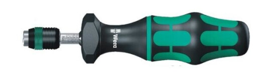 Wera 7400 Justerbar Moment Skrutrekker 0.3-1.2 Nm 10,5 cm Svart/Grønn