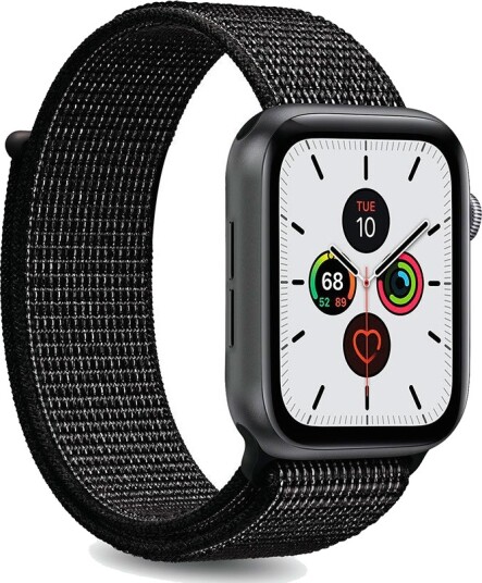 Puro Nylonreim til Apple Watch 38 40mm Svart Puro Nylonreim til Apple Watch 38 40mm Svart