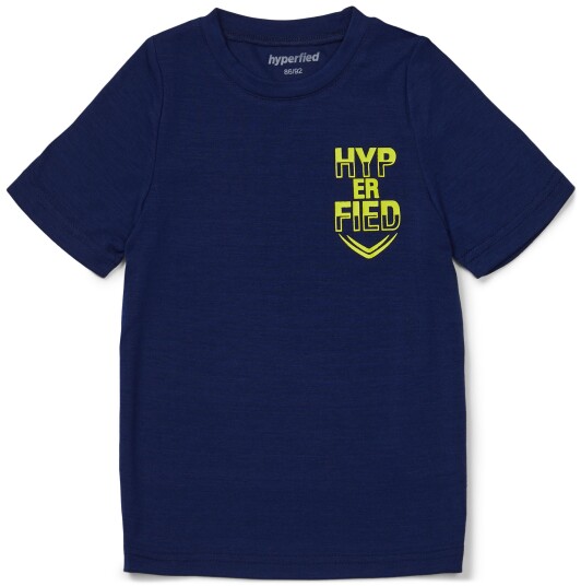 Hyperfied Neo Logo T-Shirt Medieval Blue 86-92 Hyperfied Neo Logo T-Shirt Medieval Blue 86-92