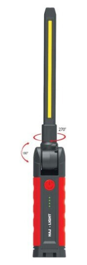 Haj Light 1000 Lumen Oppladbar Sammenleggbar Lommelykt med USB