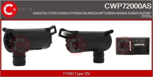 CASCO CWP72000AS Spylepumpe