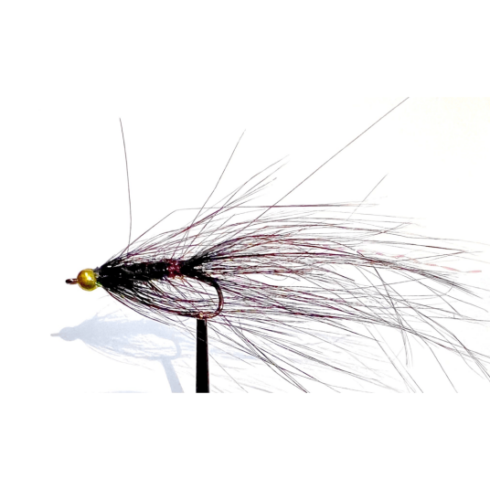 Midgar Spey Bugger BH UV Black #6