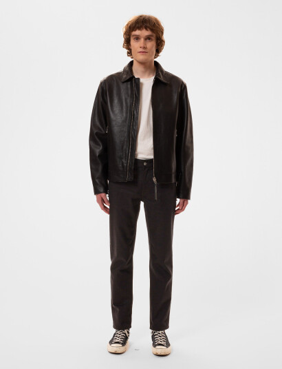Nudie Jeans Gritty Jackson Dry Everblack - Black - 29 x 30