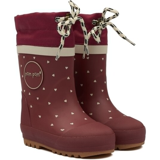 Pom Pom Heart GumBoots™ Thermo 29