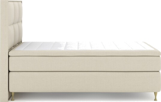 Select No 6 Komplett Sengepakke 120x200 Medium Watergel Beige/Gullben