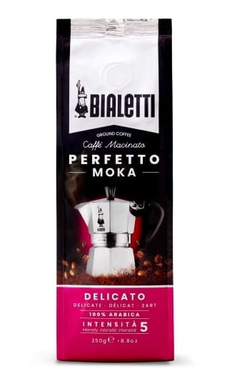 Bialetti Kvernet kaffe Perfect Moka Delicato 250g