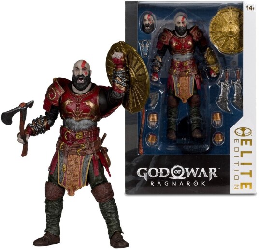 McFarlane Elite Edition #12  God of War  Kratos (God of War Ragnarok) 7" Deluxe Action Figure