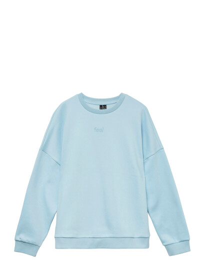 Vero Moda Vmpernille Bea Ls Sweat Box Jrs - Blue - XS