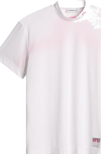 J.Lindeberg 30Y Rory Kv Mock Neck Hvit Golf pologenser herre White XX Large J.Lindeberg 30Y Rory Kv Mock Neck Hvit Golf pologenser herre White XX Large
