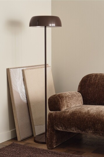 Ellos Home Gulvlampe Bonnie Brun